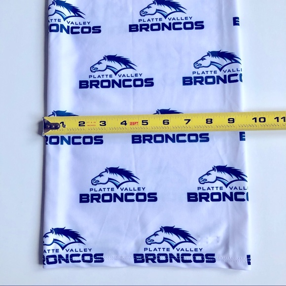 Neck Gaiter Headband Hiking Wear PLATTE VALLEY BRONCOS Men’s UNISEX - Picture 6 of 11